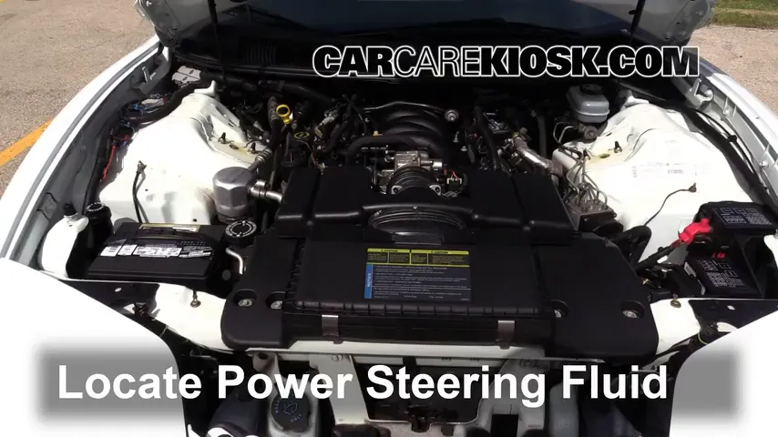 1999 Pontiac Firebird Formula 5.7L V8 Convertible Power Steering Fluid